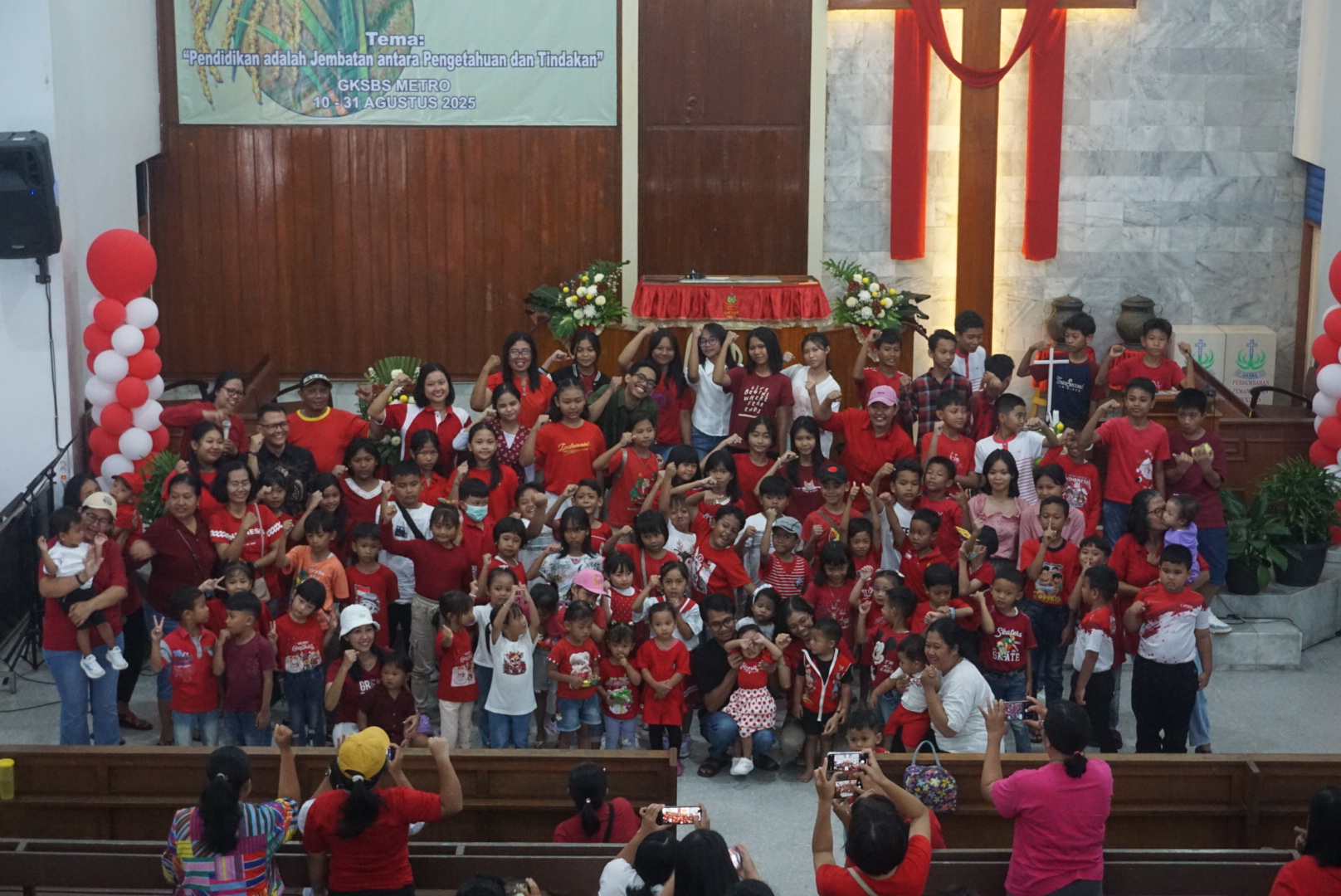 Komisi Anak Rayakan HUT Ke-80 Indonesia