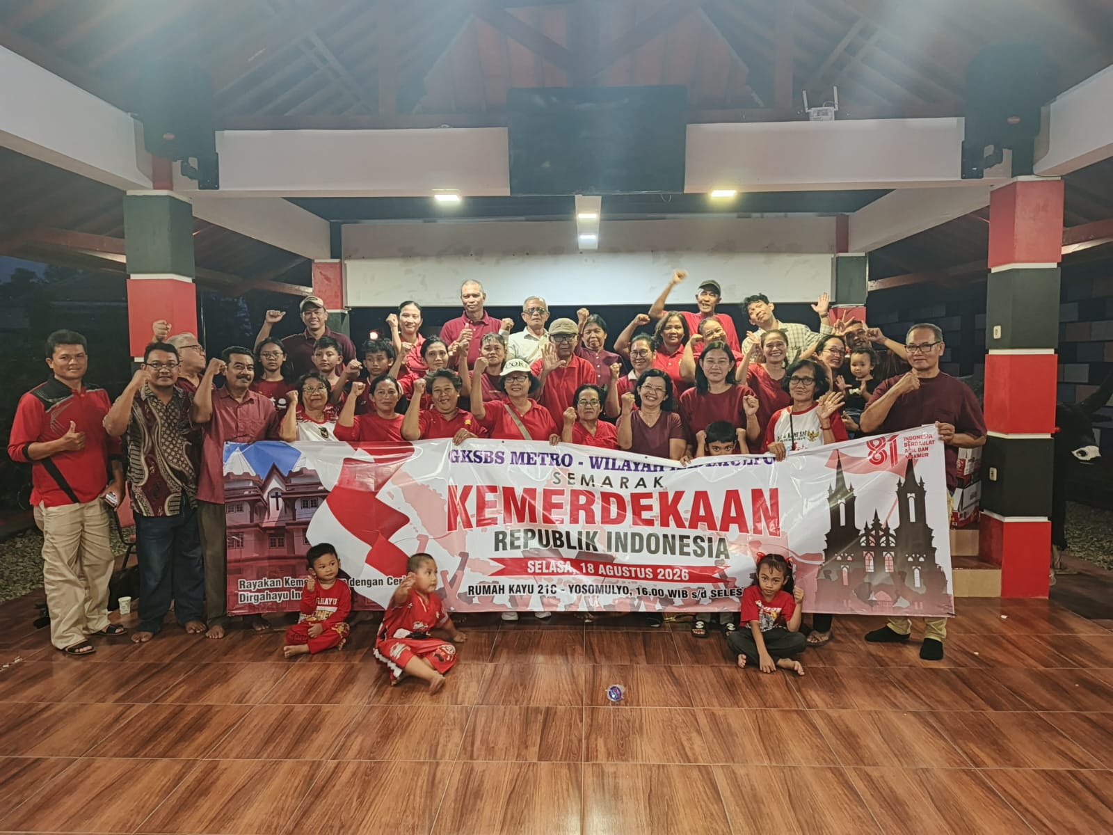 Merayakan HUT Indonesia yang ke-81